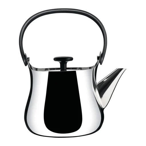 Wasserkessel/Teekanne 0,90 l Edelstahl/Harz schwarz Induktion | A108822