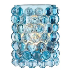 Windlicht 12 cm coral blue | 12 cm | coral blue | A177748