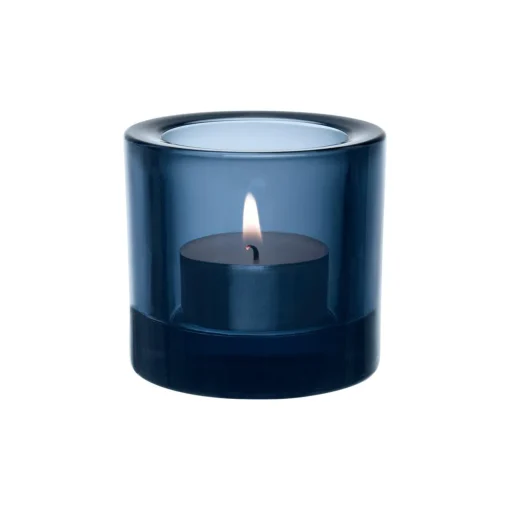 Windlicht 6 cm regenblau | A187831