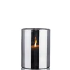 Windlicht 18 cm silber | A178492
