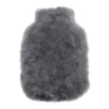 Wärmflasche Alpaka-Fell 1,80 l graphit grau | 1,80 l | graphit grau | A178286