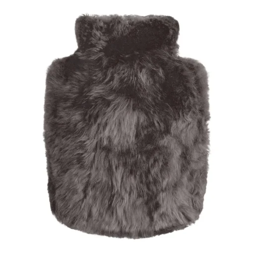Wärmflasche Alpaka-Fell 3,00 l graphit grau | 3,00 l | graphit grau | A178458