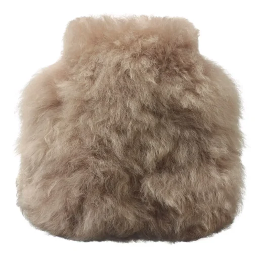 Wärmflasche Alpaka-Fell 0,20 l taupe | 0,20 l | taupe | A178402