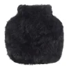 Wärmflasche Alpaka-Fell 0,20 l schwarz | 0,20 l | schwarz | A178271