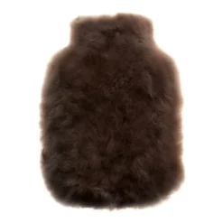 Wärmflasche Alpaka-Fell 1,80 l dark chocolate | 1,80 l | dark chocolate | A178289
