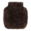 Wärmflasche Alpaka-Fell 0,20 l dark chocolate | 0,20 l | dark chocolate | A178272
